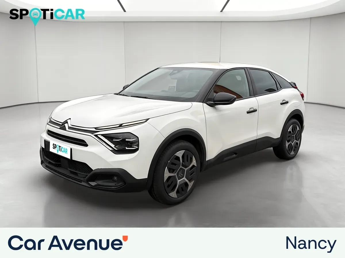 Citroën C4 blanc banquise d'occasion