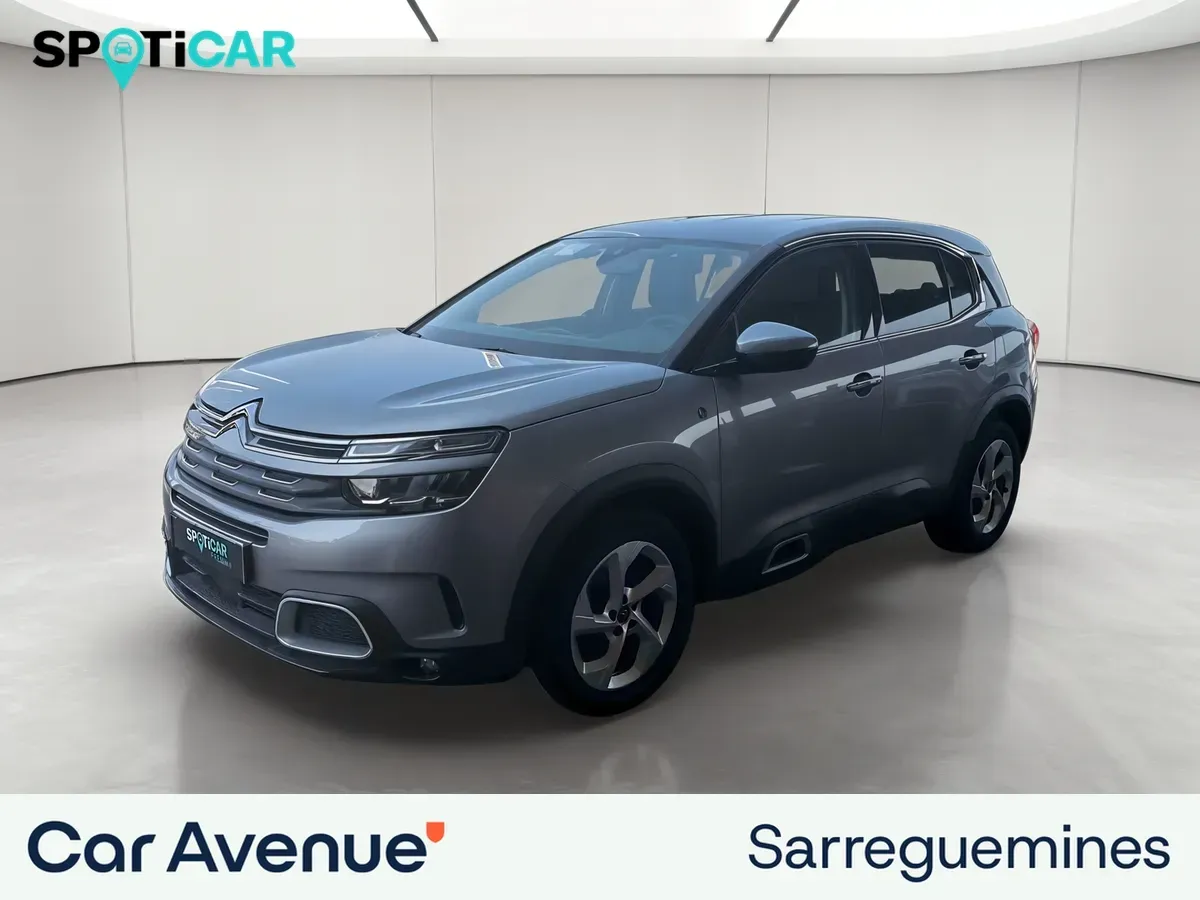 Citroën C5 Aircross gris platinium d'occasion