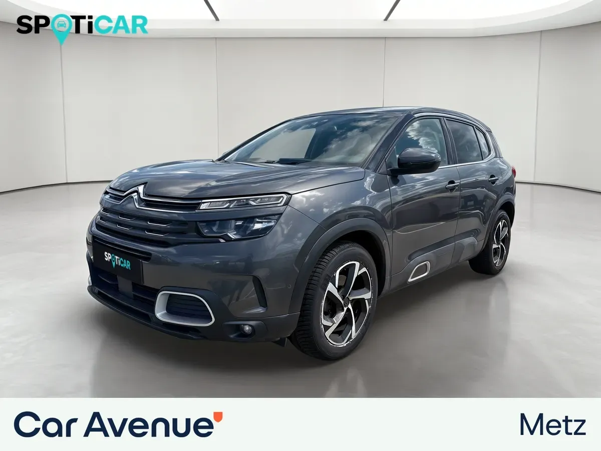Citroën C5 Aircross gris platinium d'occasion