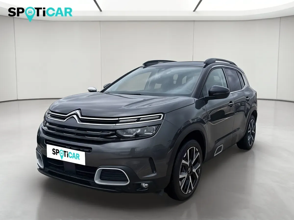 Citroën C5 Aircross gris platinium d'occasion