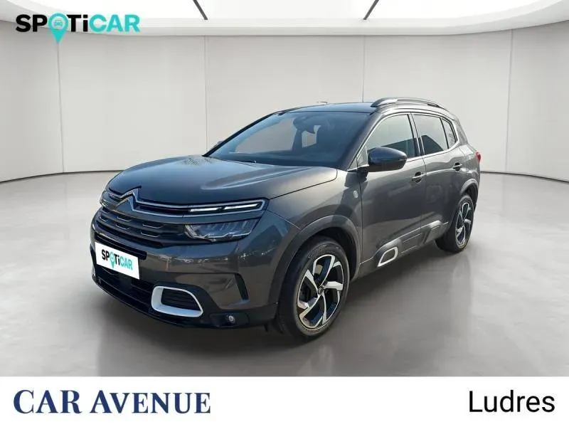 Citroën C5 Aircross gris platinium d'occasion