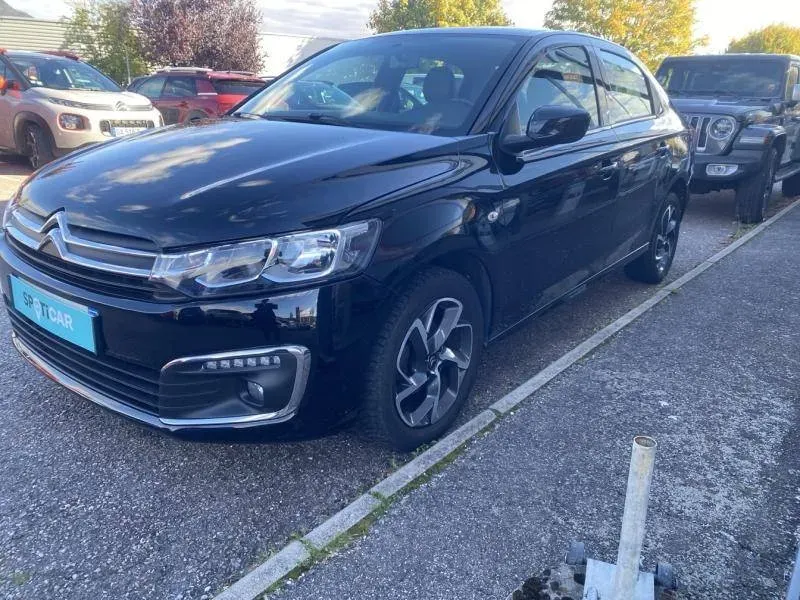 Citroën C-Elysée noir d'occasion
