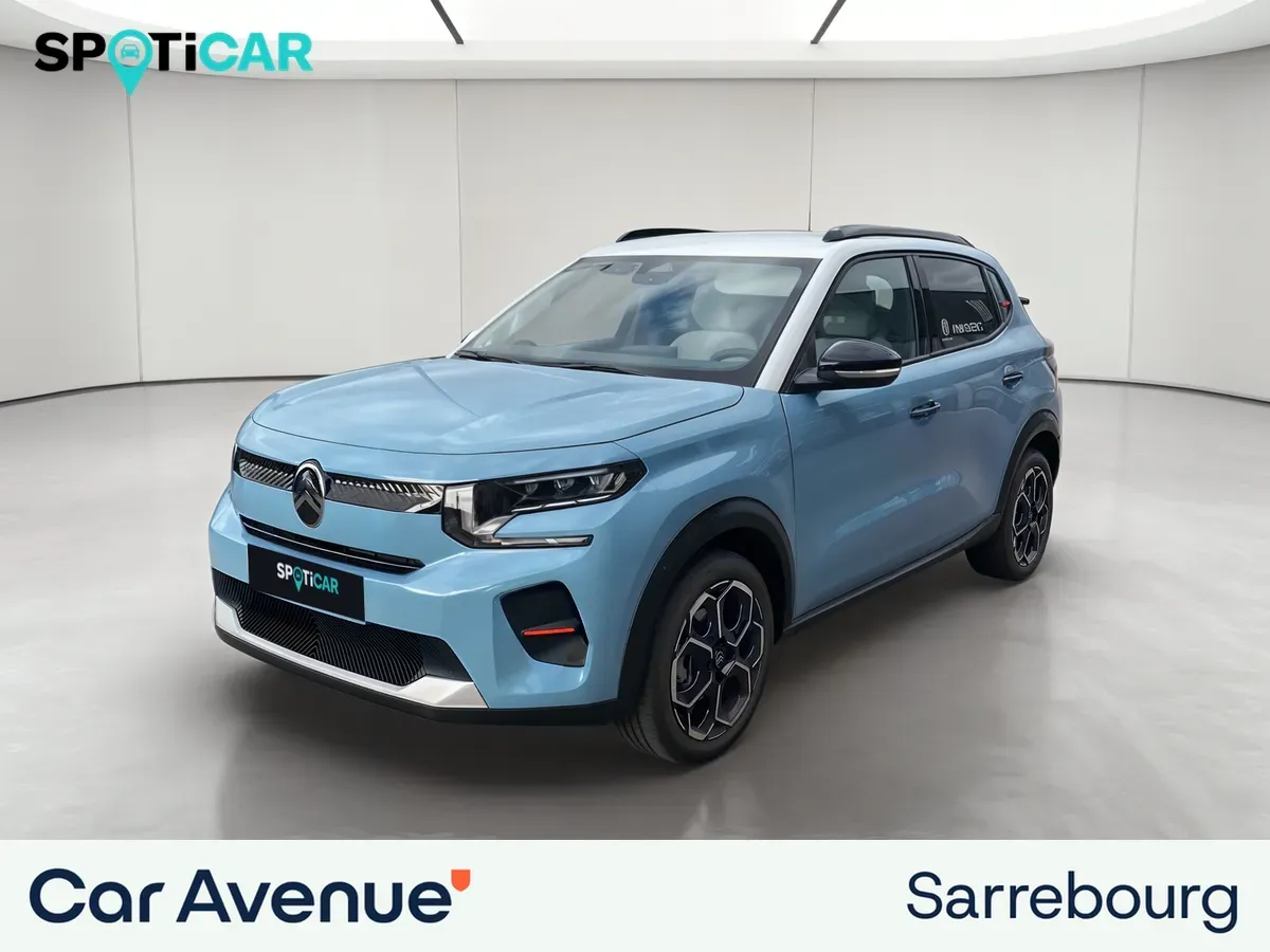 Citroën E-C3 bleu monte carlo (o) - toit blanc opale neuf