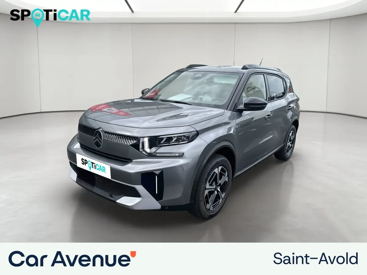 Citroën E-C3 AIRCROSS gris mercury (m) + noir perla nera neuf