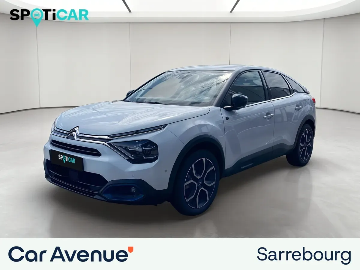 Citroën E-C4 blanc banquise d'occasion