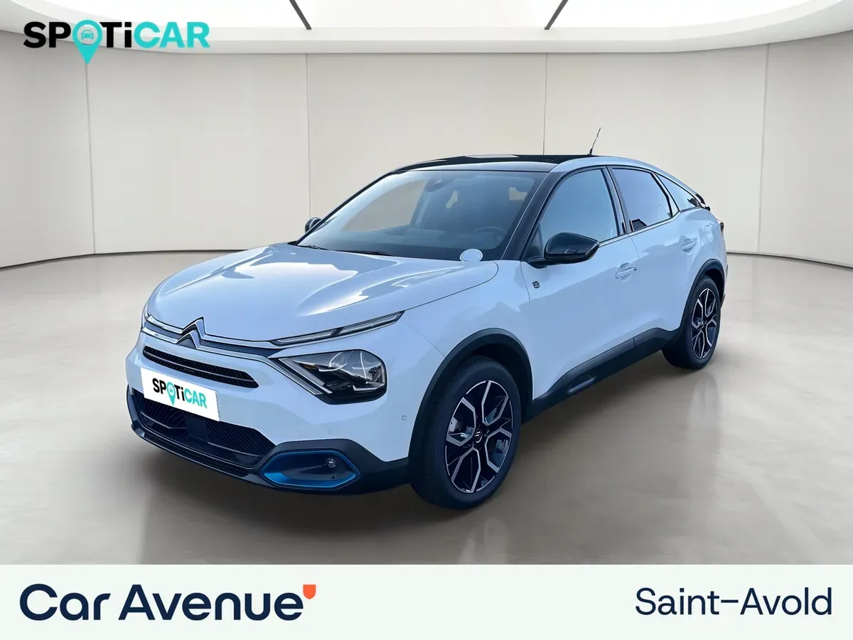 Citroën E-C4 blanc banquise d'occasion