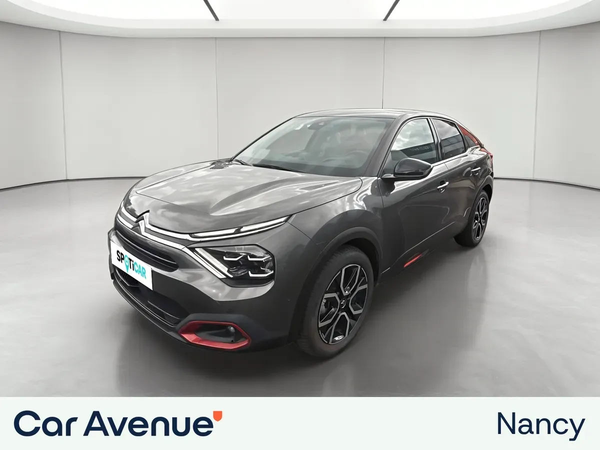 Citroën E-C4 gris platinium (m) d'occasion