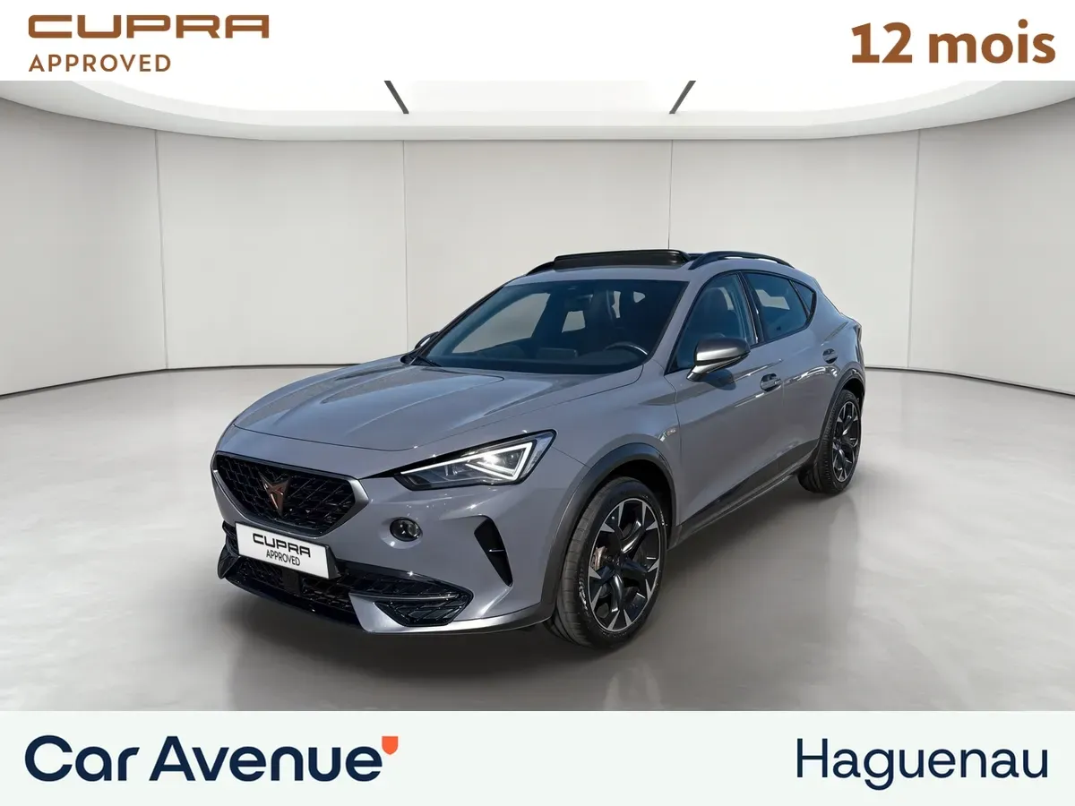 Cupra Formentor gris graphene d'occasion