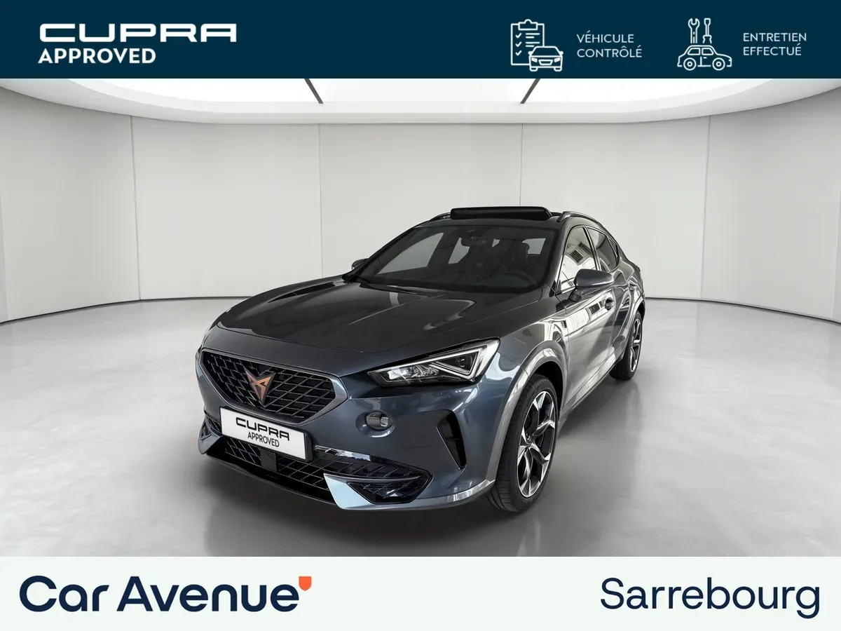 Cupra Formentor gris magnetique d'occasion