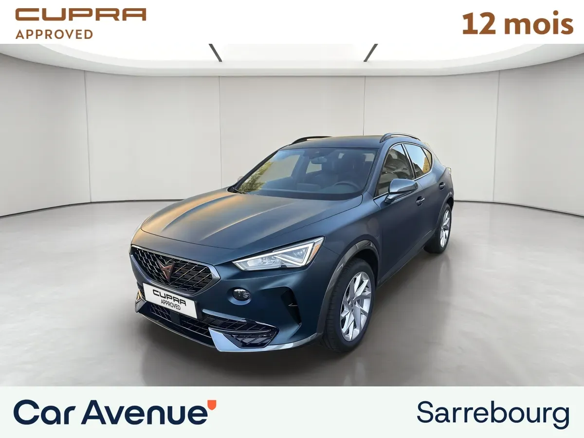 Cupra Formentor bleu d'occasion