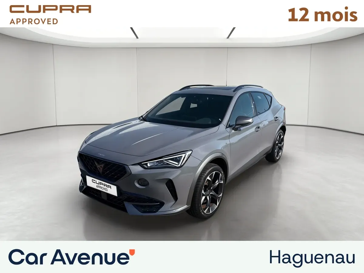Cupra Formentor gris graphene d'occasion