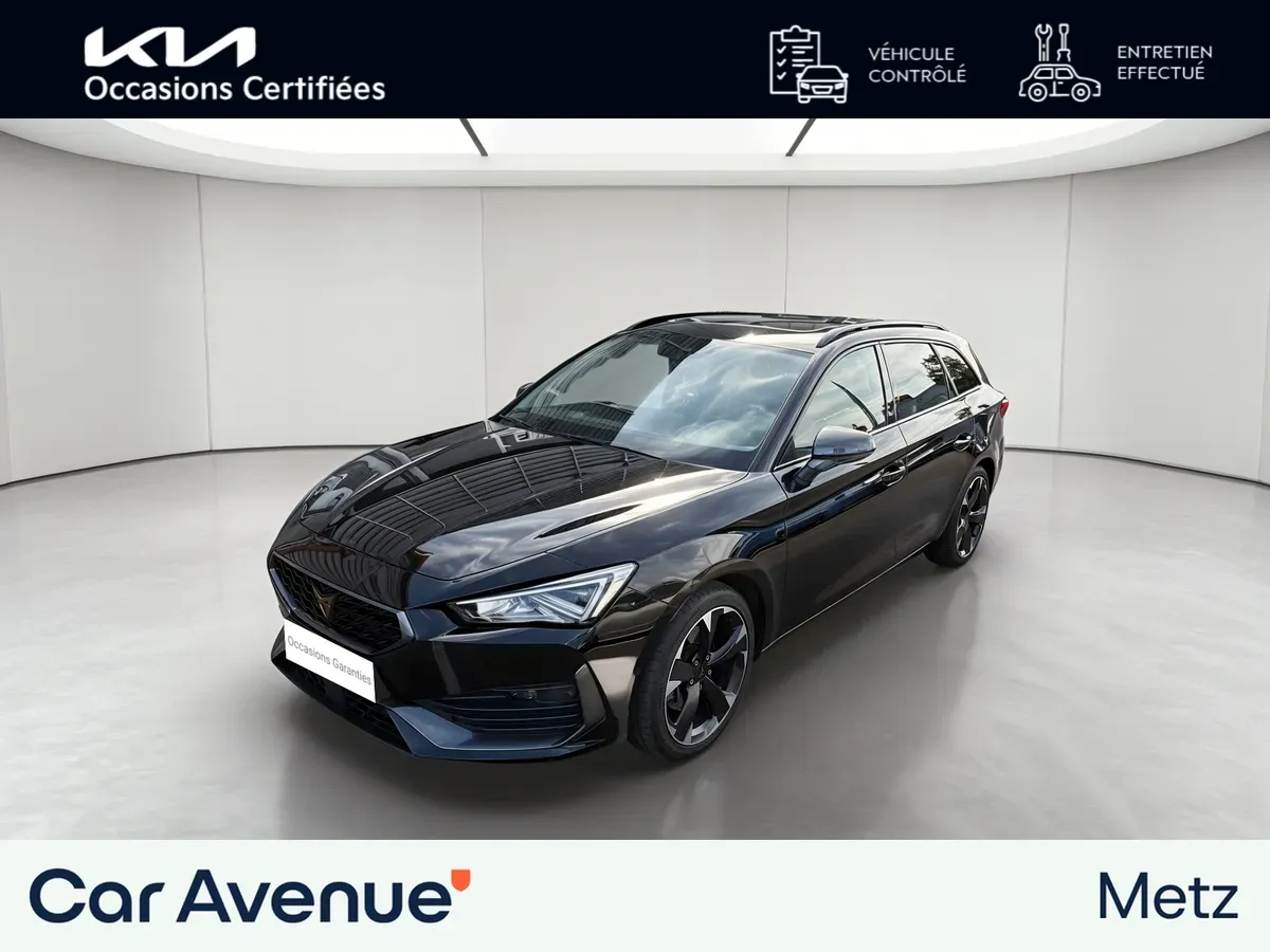 Cupra Leon noir d'occasion