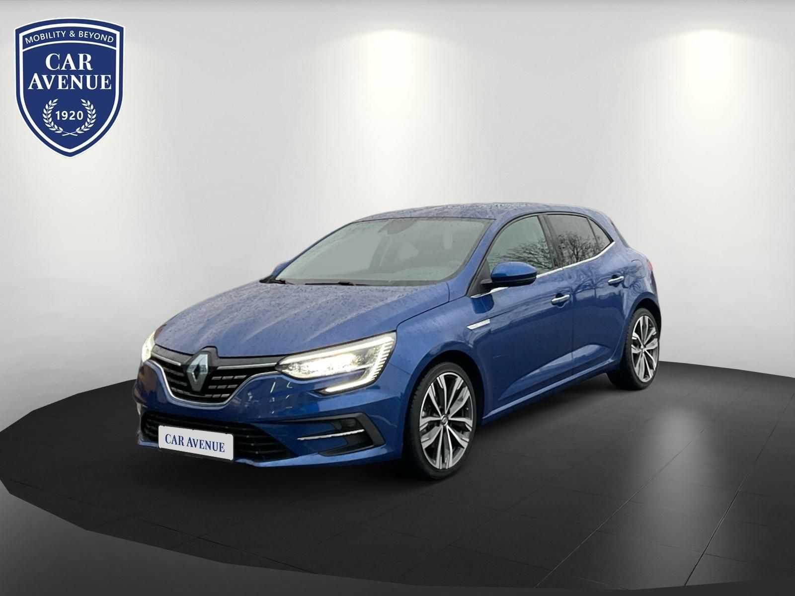 Renault Megane blau d'occasion