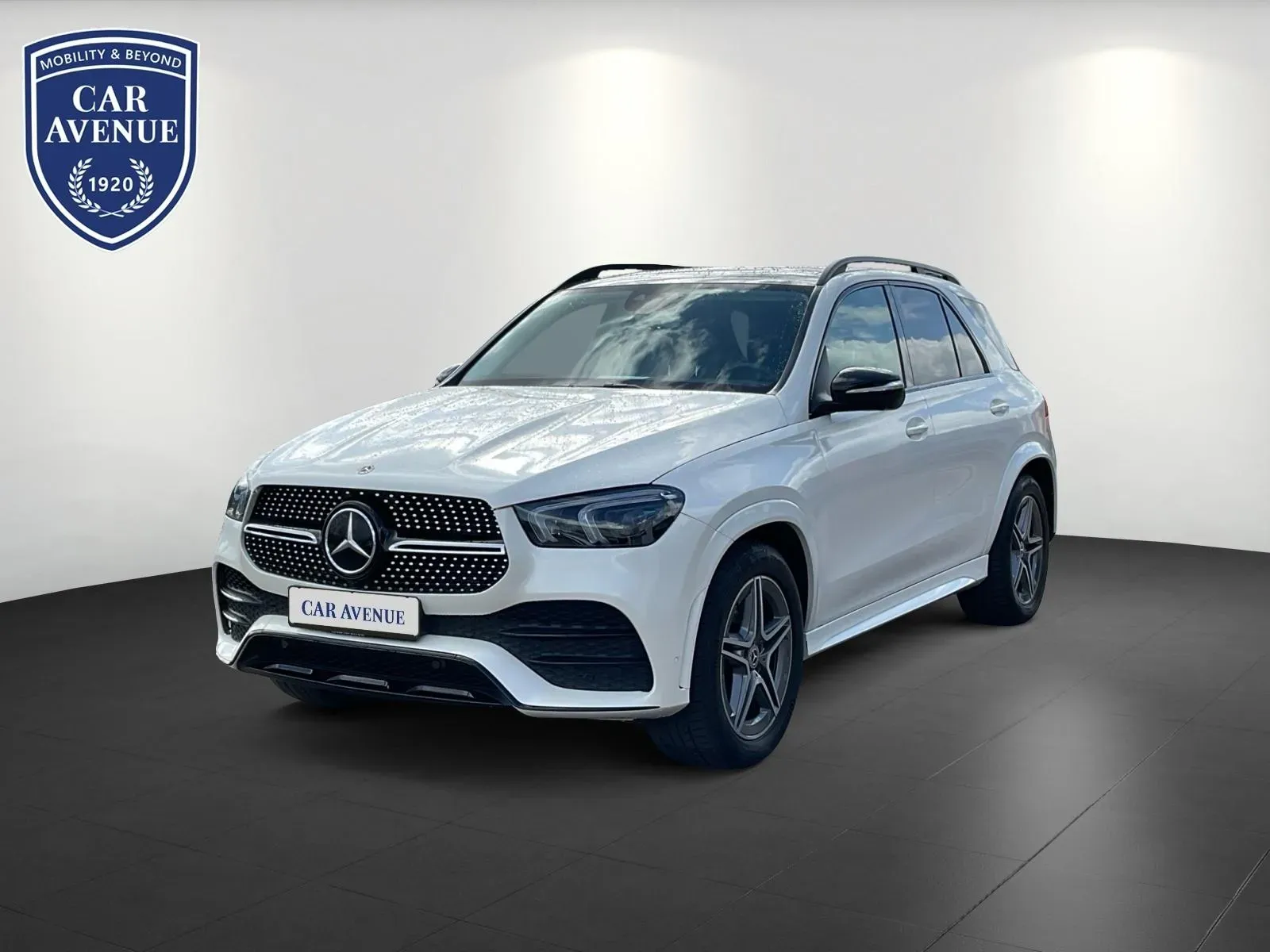 Mercedes Benz GLE 350 weiß d'occasion
