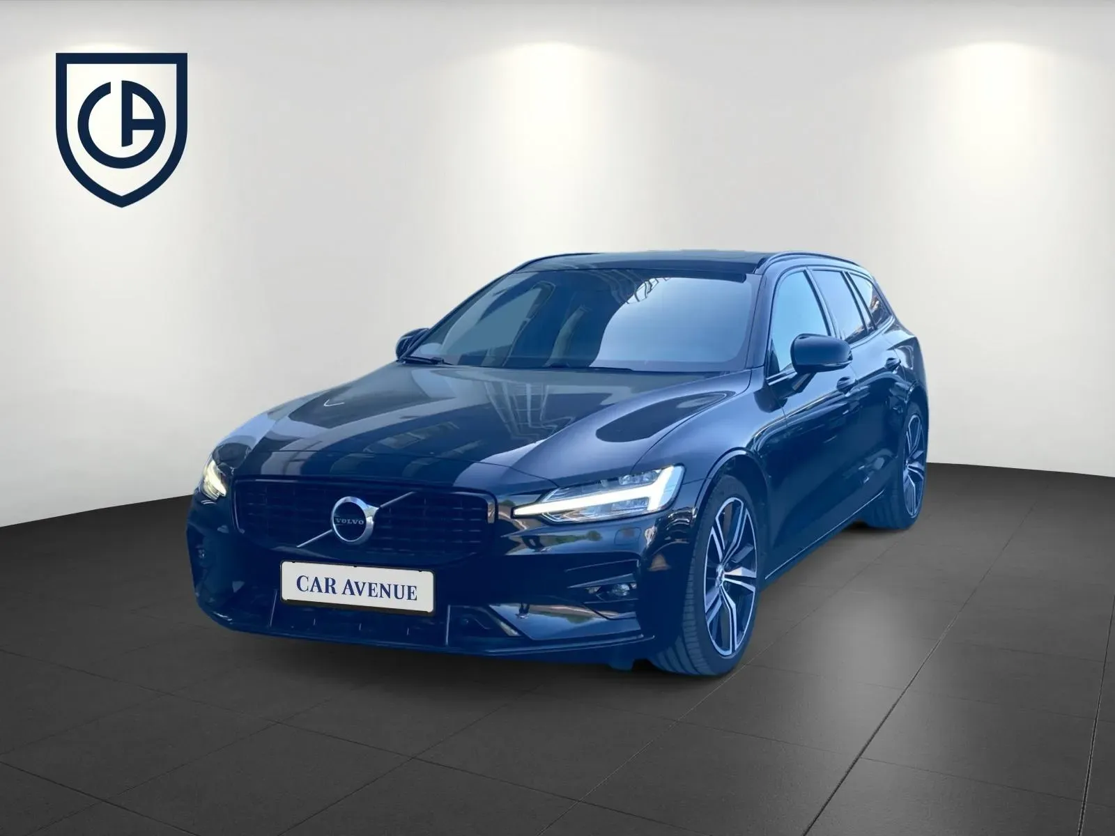 Volvo V60 schwarz d'occasion