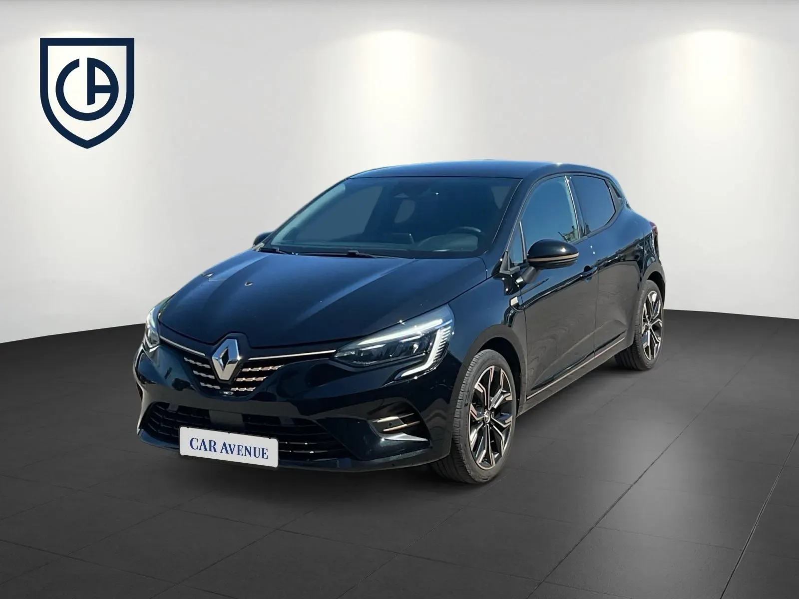 Renault Clio schwarz d'occasion