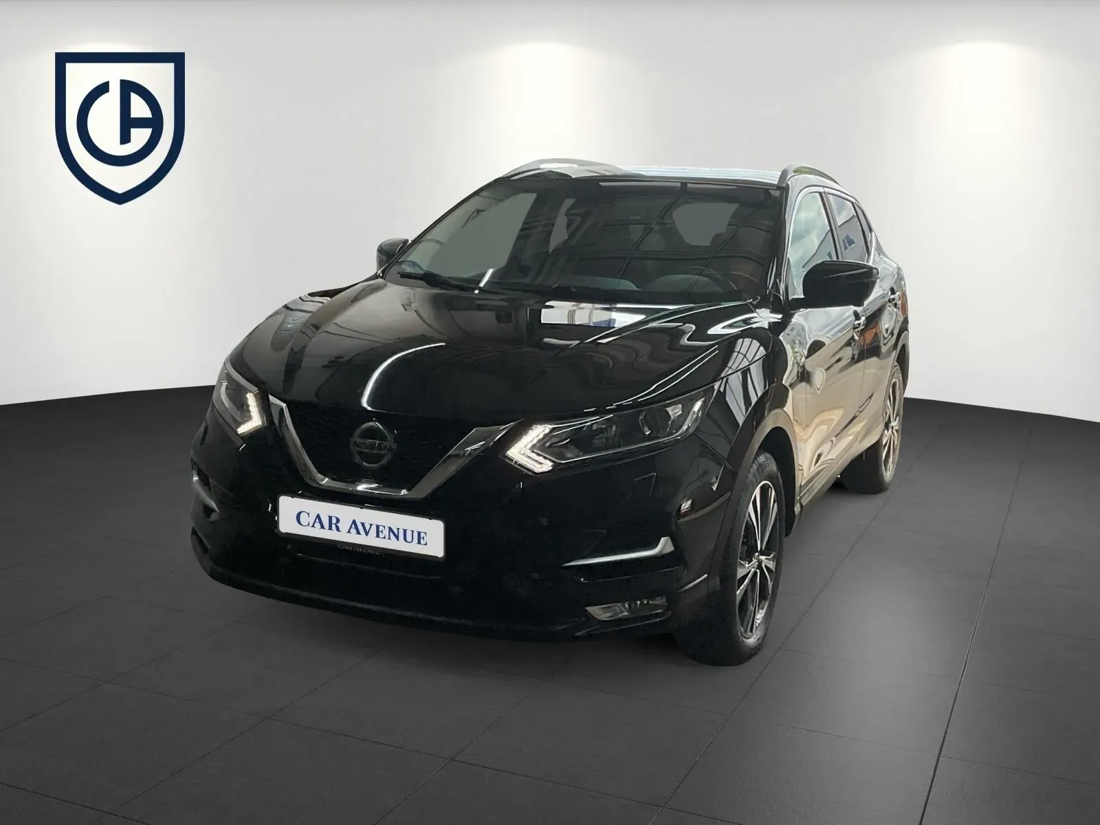 Nissan Qashqai schwarz d'occasion
