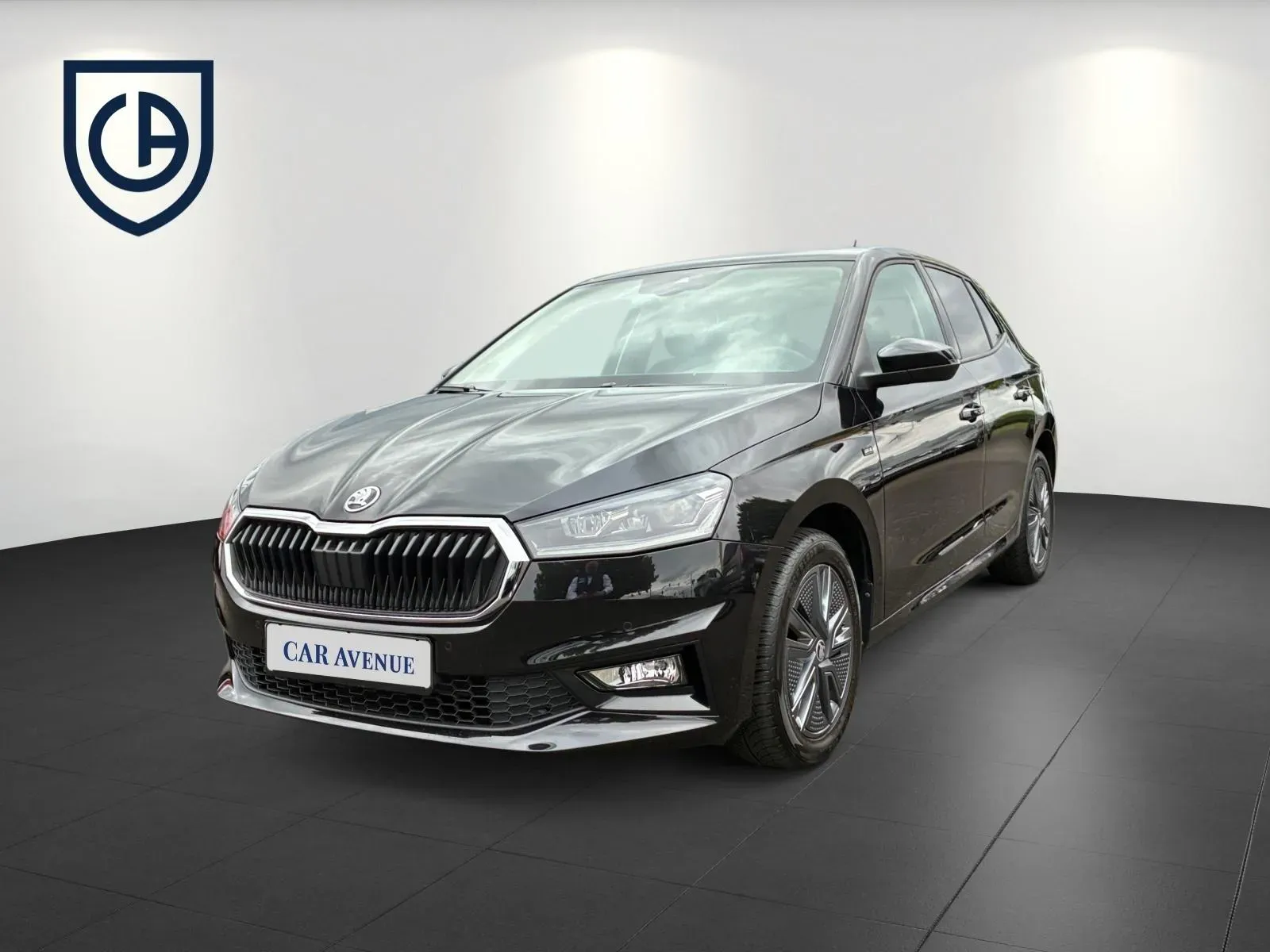 Skoda Fabia schwarz d'occasion