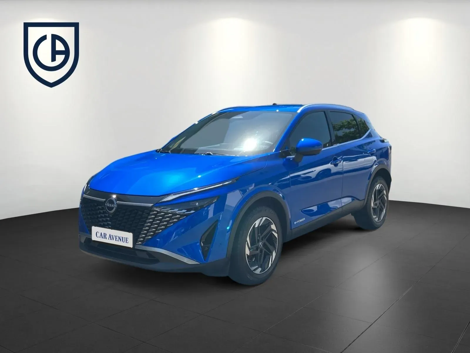 Nissan Qashqai blau d'occasion