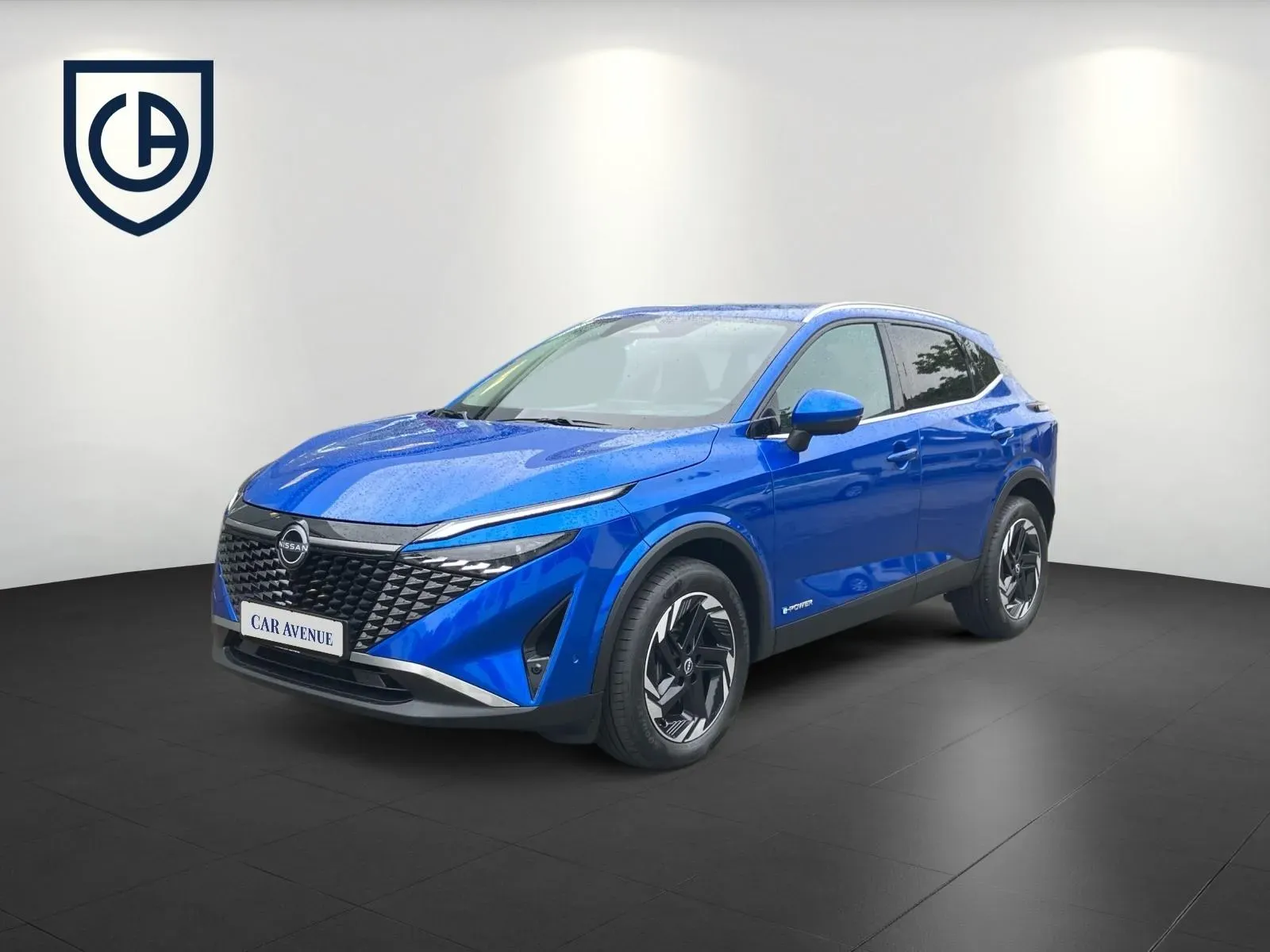 Nissan Qashqai blau d'occasion