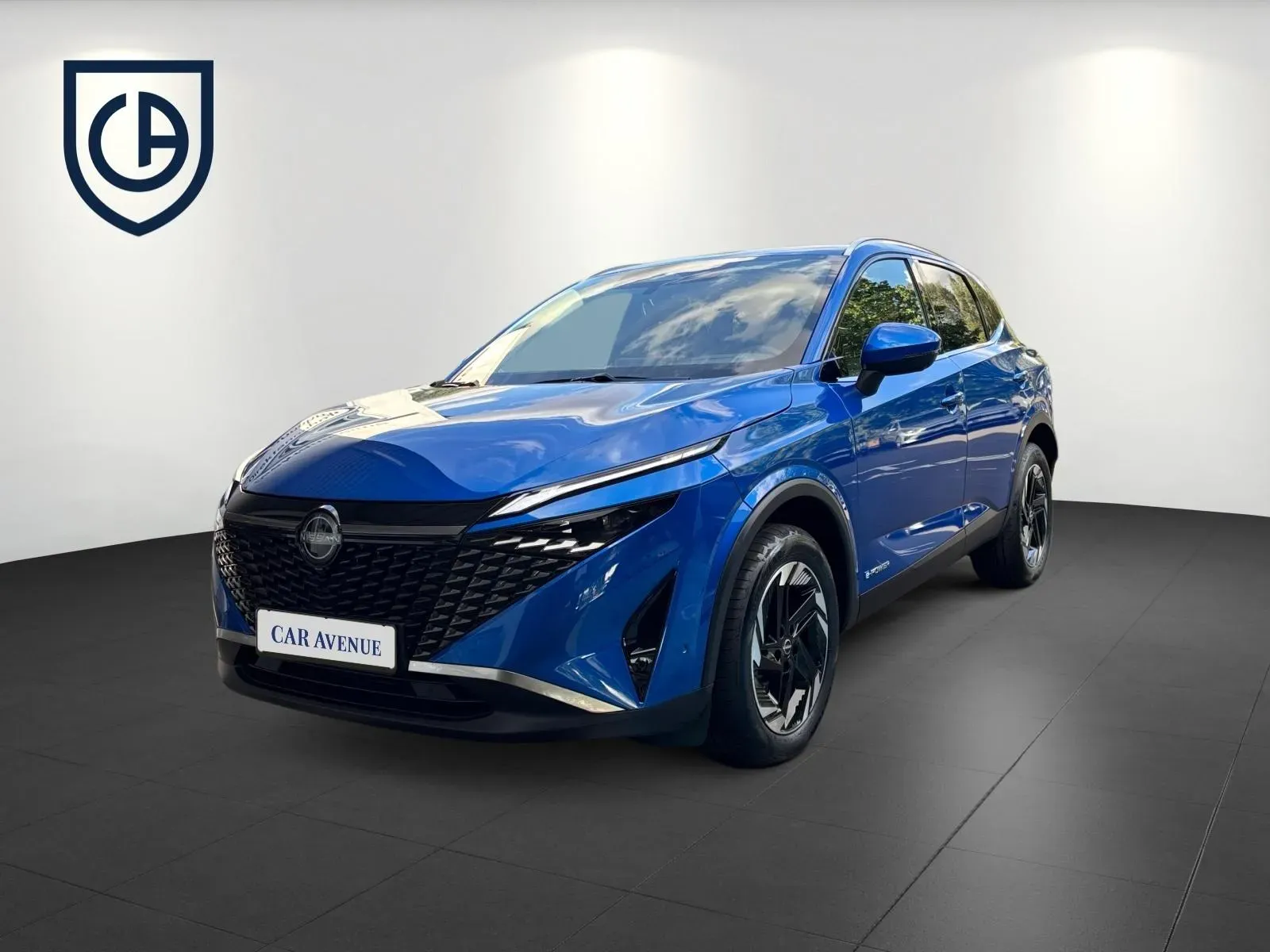 Nissan Qashqai blau d'occasion