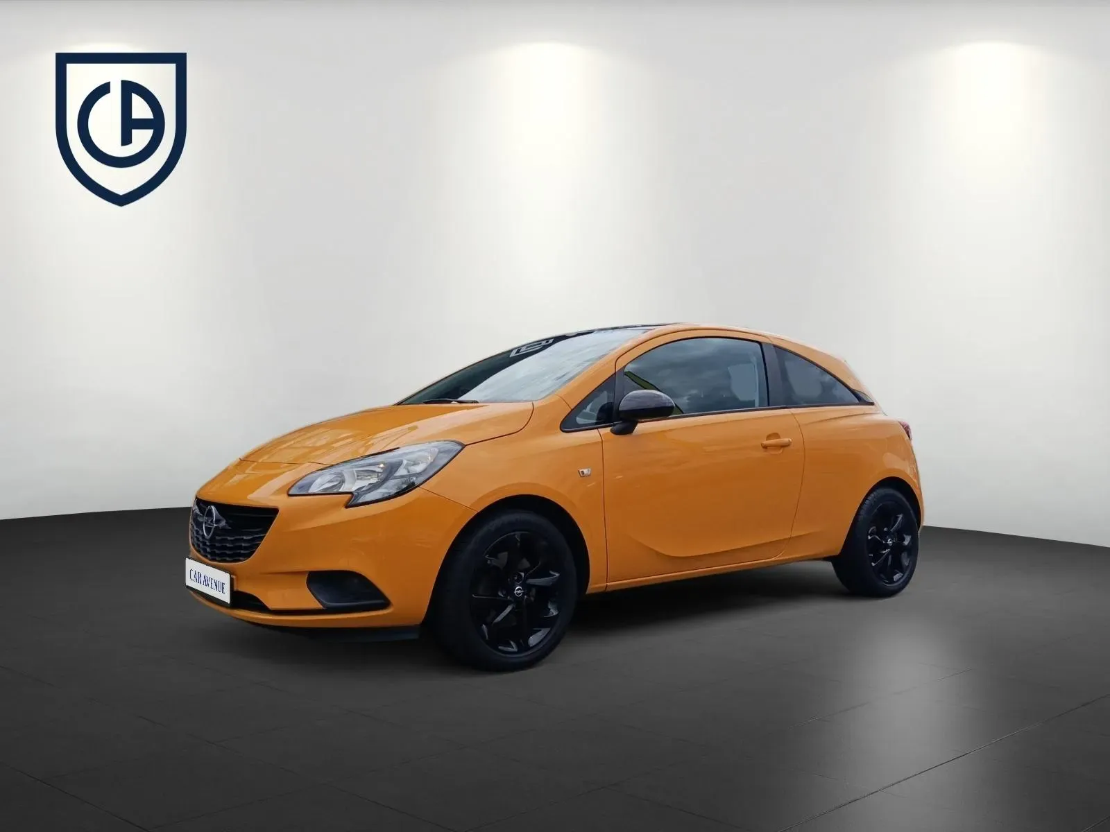 Opel Corsa orange d'occasion