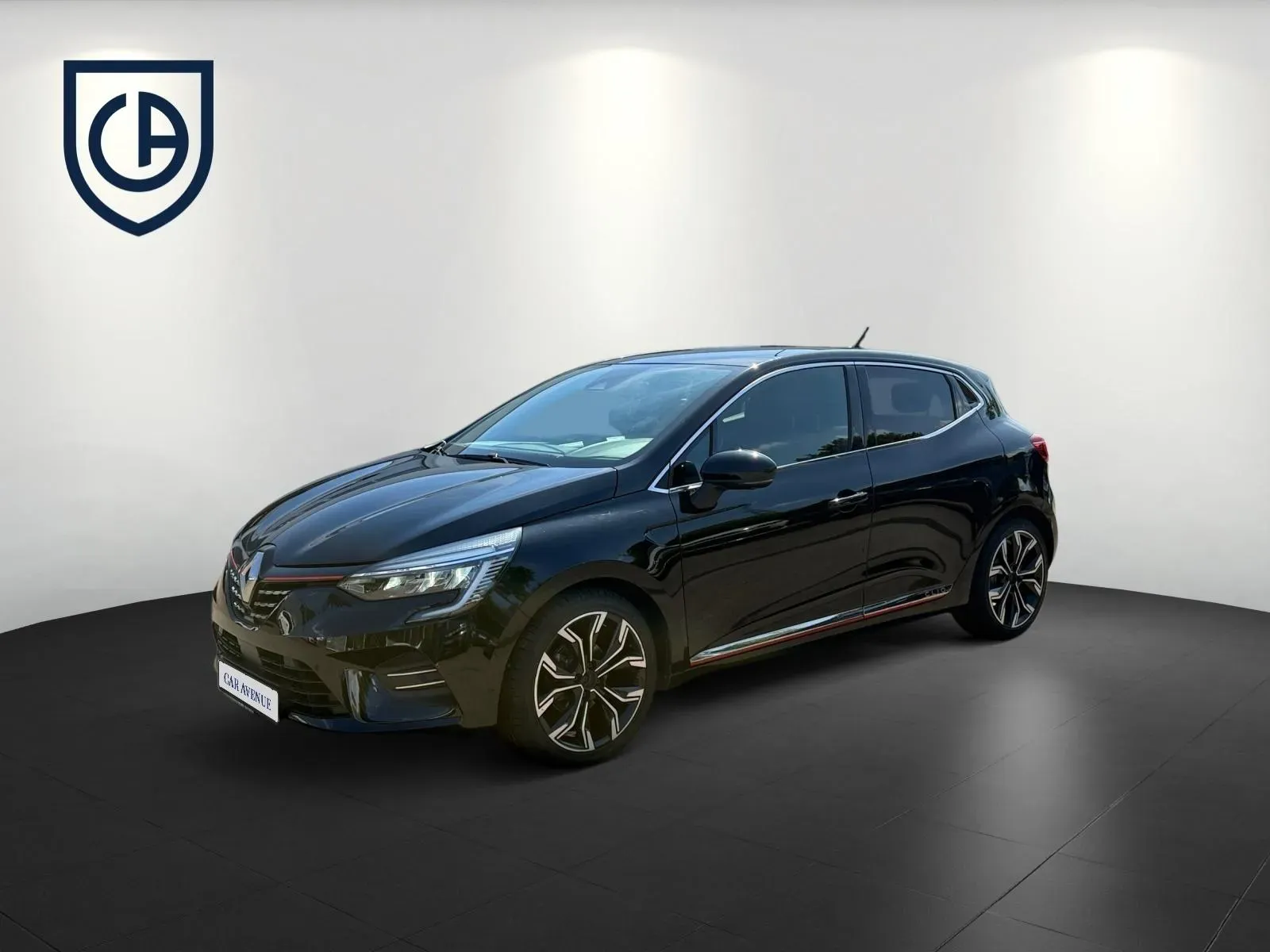 Renault Clio schwarz d'occasion