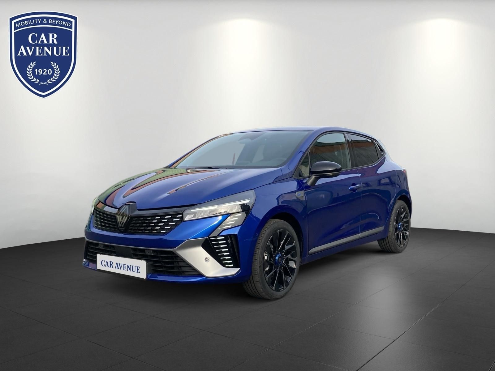 Renault Clio blau d'occasion