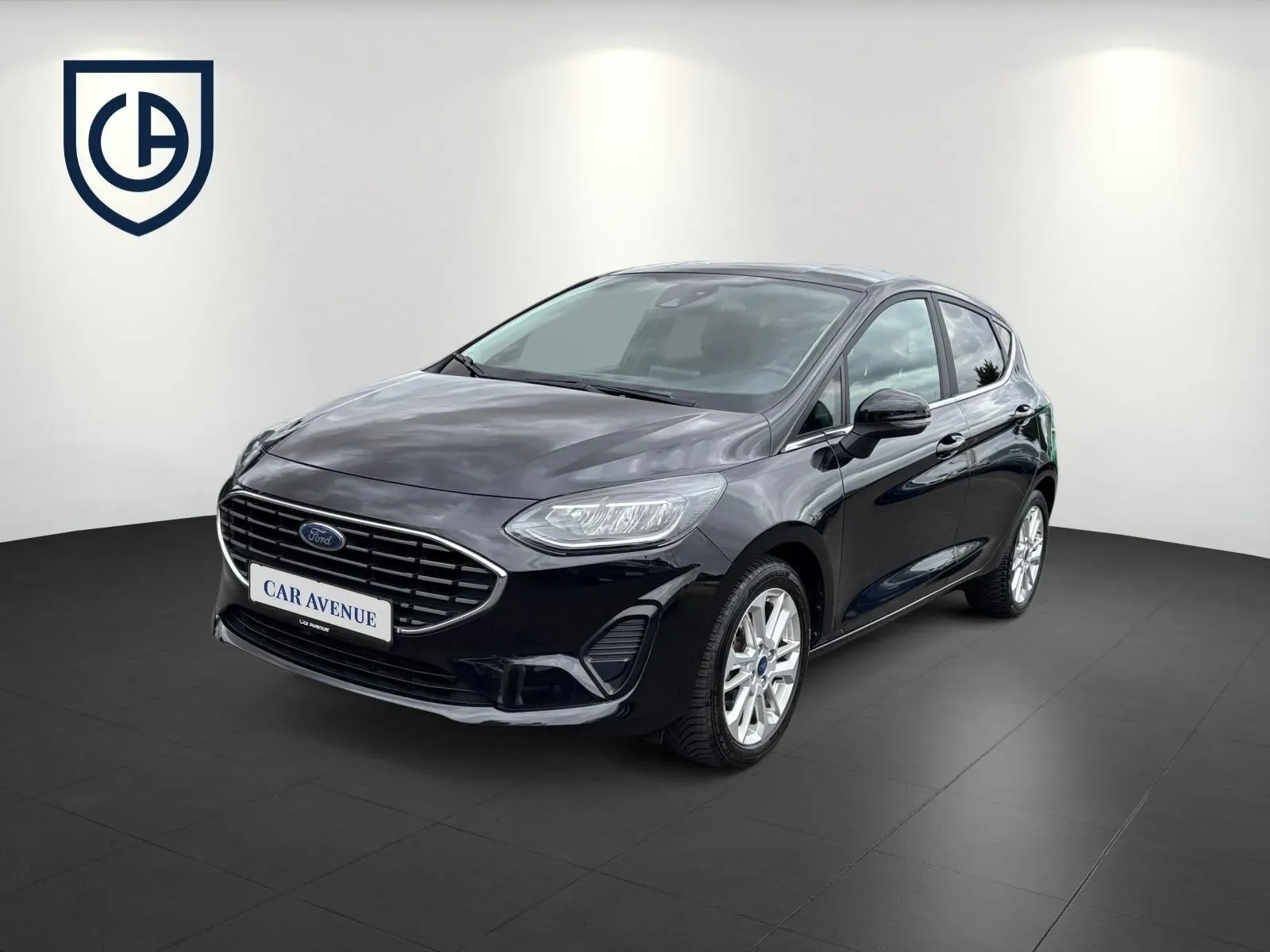 Ford Fiesta schwarz d'occasion