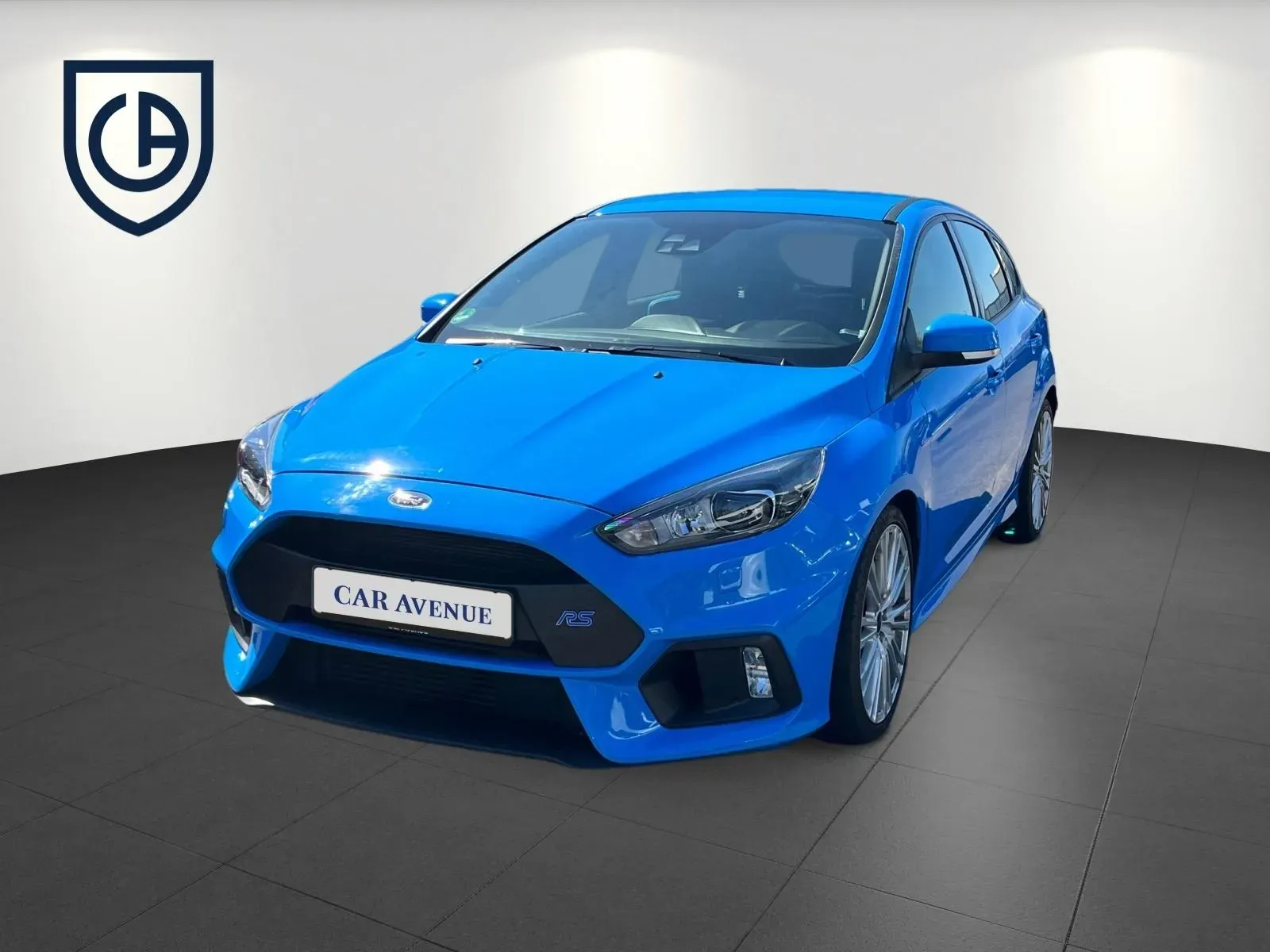 Ford Focus blau d'occasion