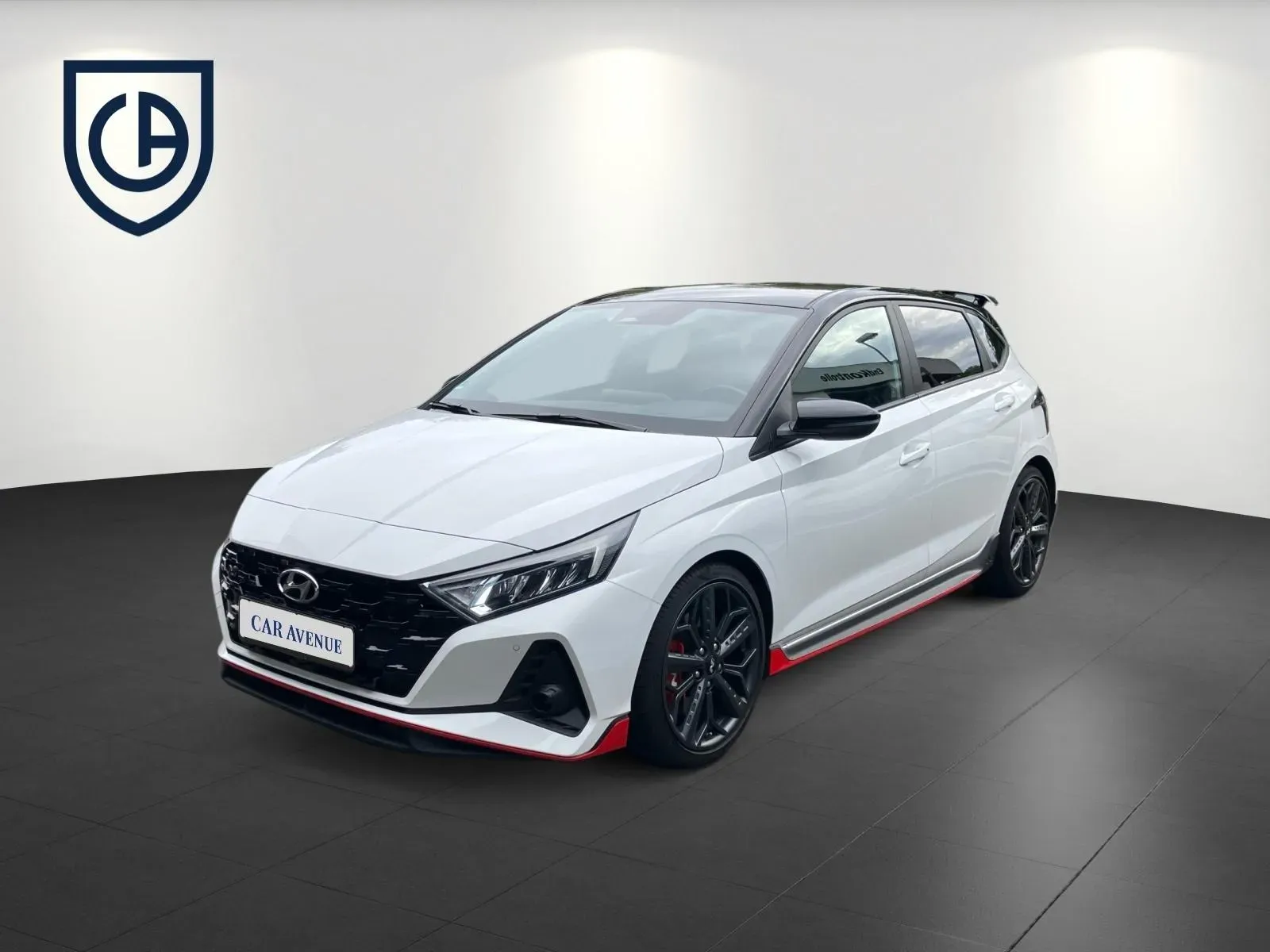 Hyundai i20 schwarz d'occasion