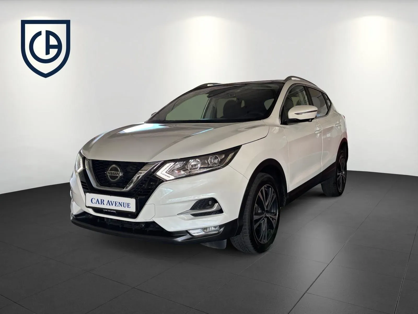 Nissan Qashqai weiß d'occasion