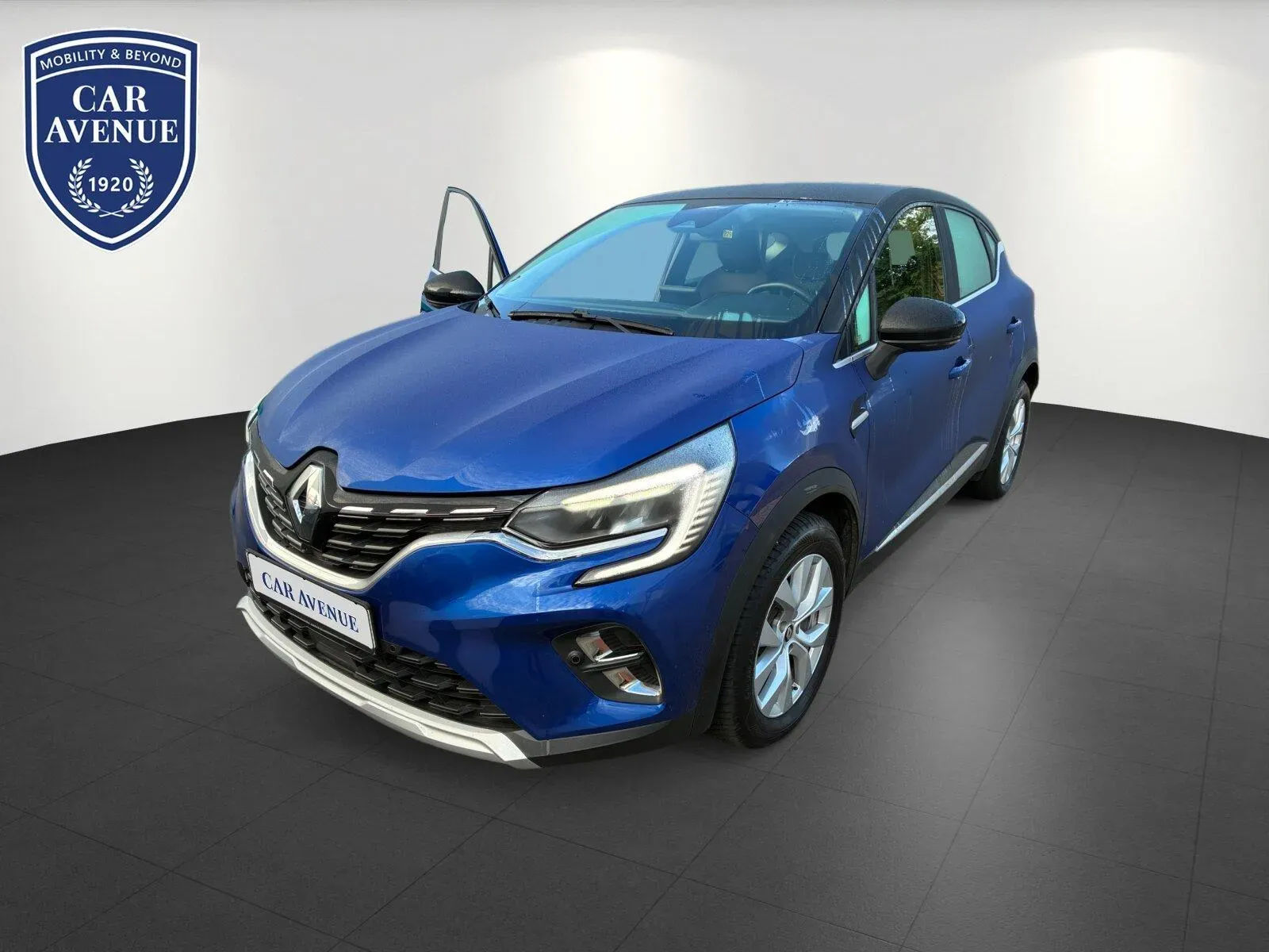 Renault Captur blau d'occasion