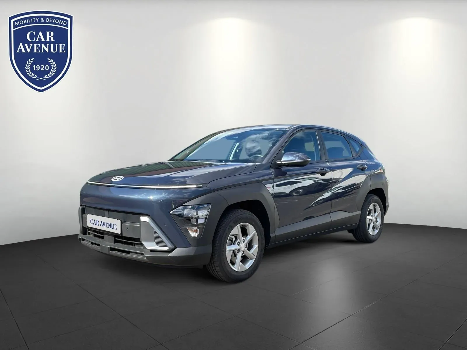 Hyundai KONA blau d'occasion