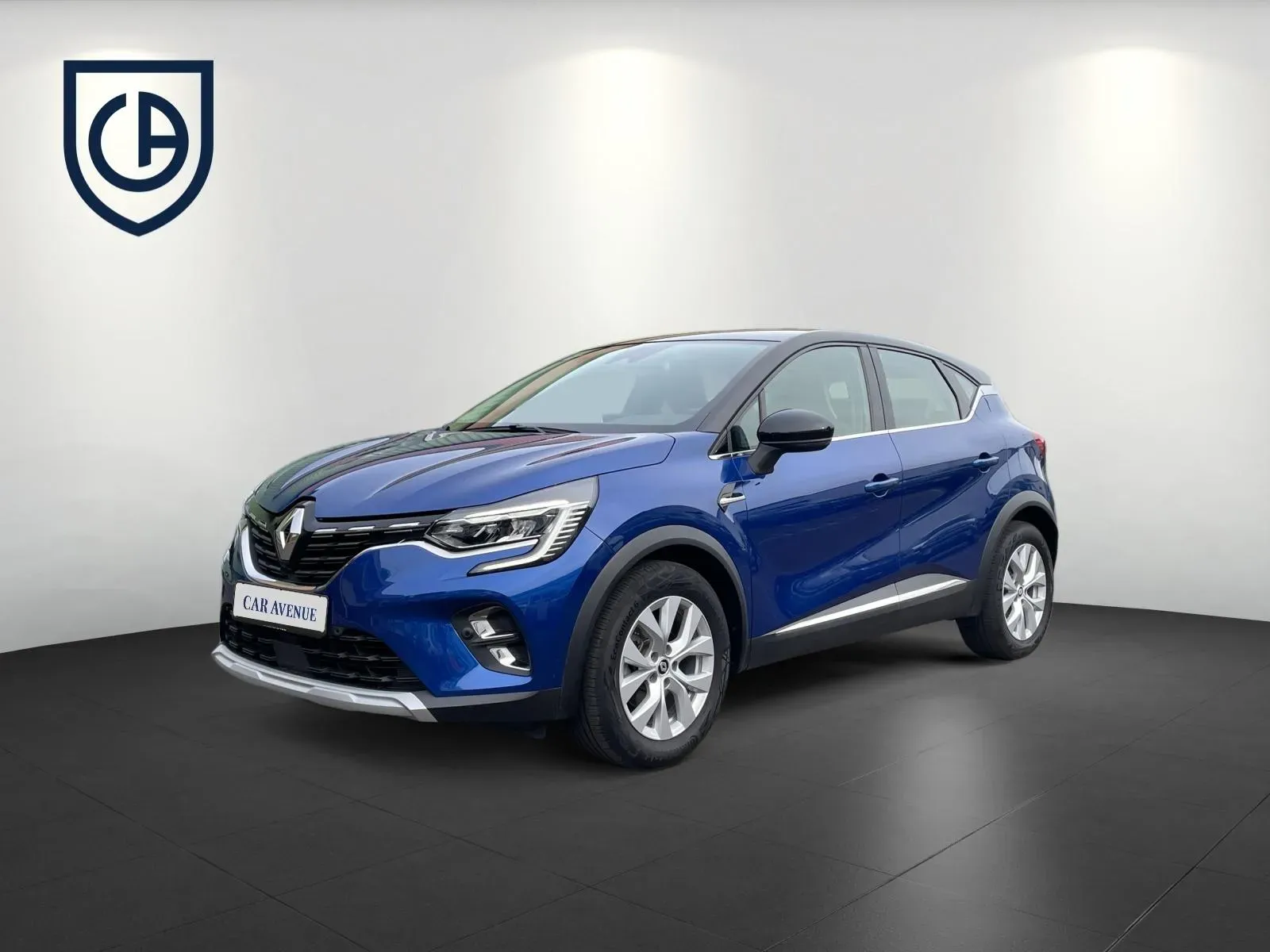 Renault Captur blau d'occasion