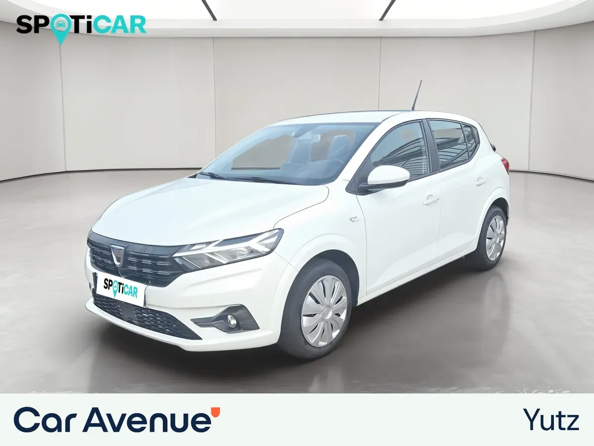 Dacia Sandero blanc d'occasion