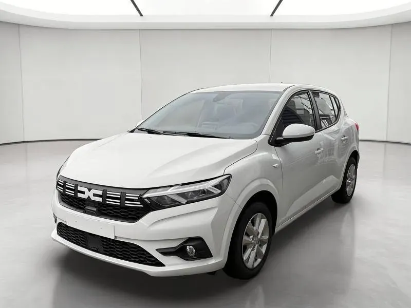 Dacia Sandero blanc glacier d'occasion