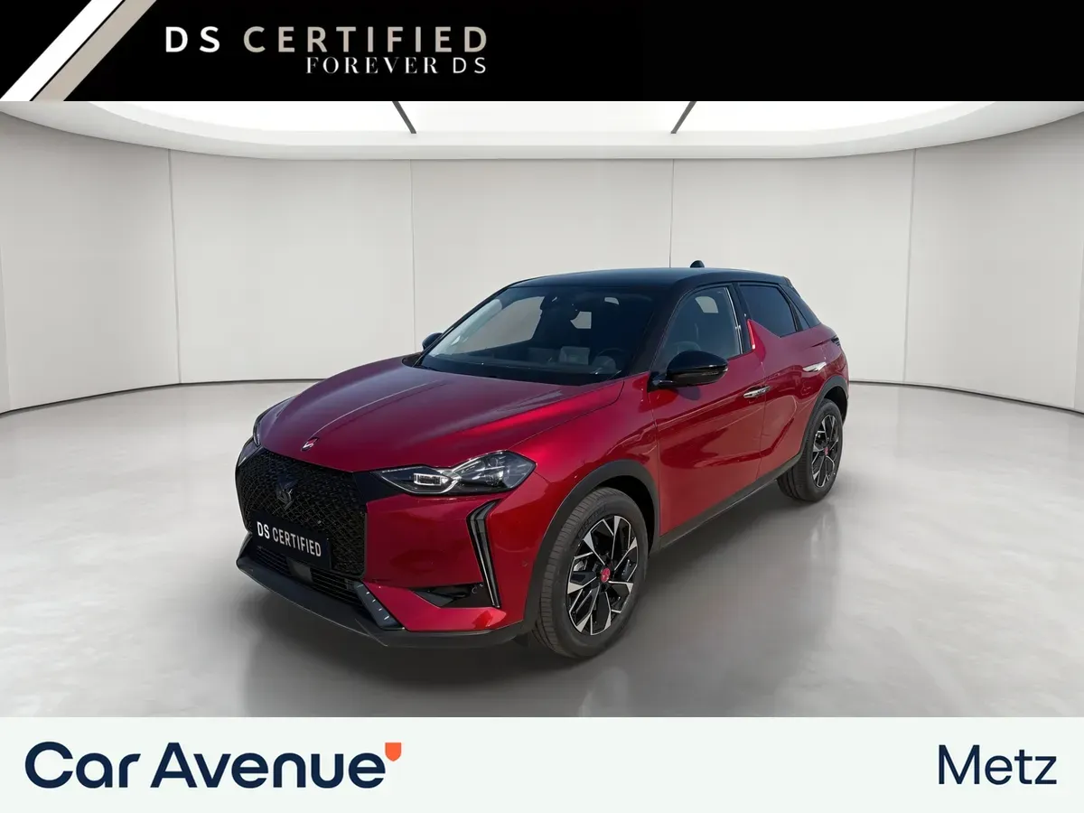 DS Automobiles DS 3 rouge d'occasion