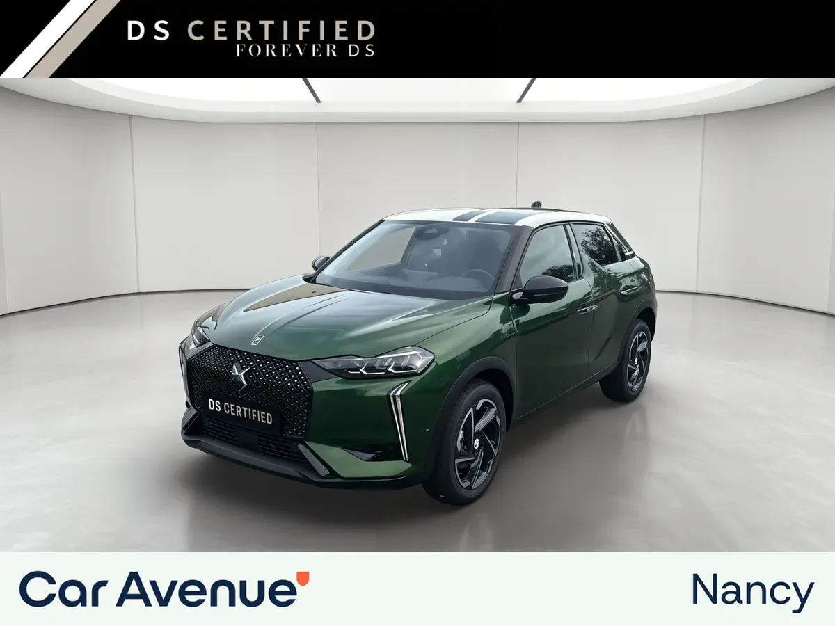 DS Automobiles DS 3 vert emeraude neuf