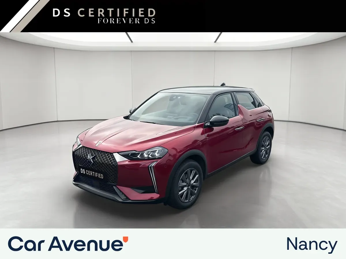 DS Automobiles DS 3 Crossback rouge diva (n) - toit noir d'occasion