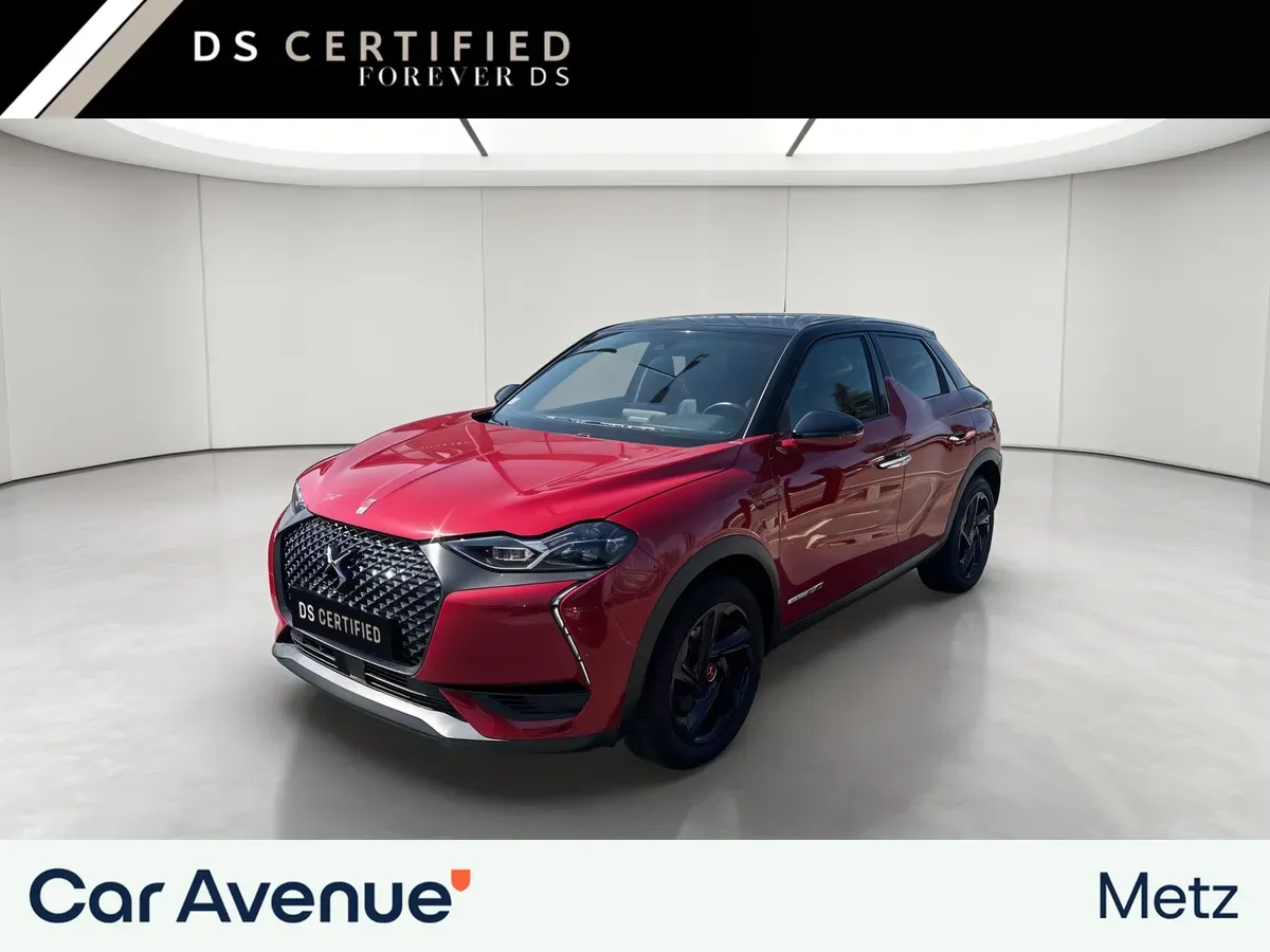DS Automobiles DS 3 Crossback rouge rubi (nacre d'occasion