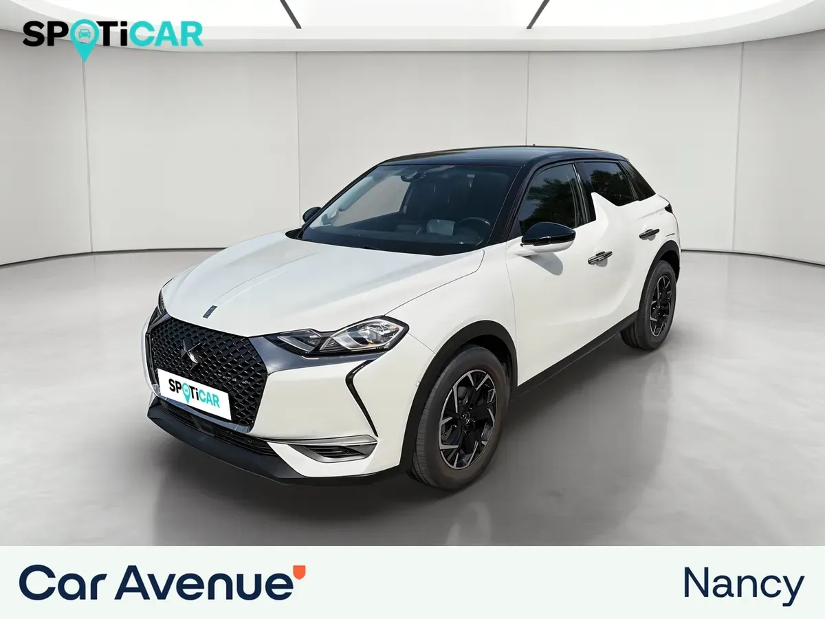 DS Automobiles DS 3 blanc d'occasion