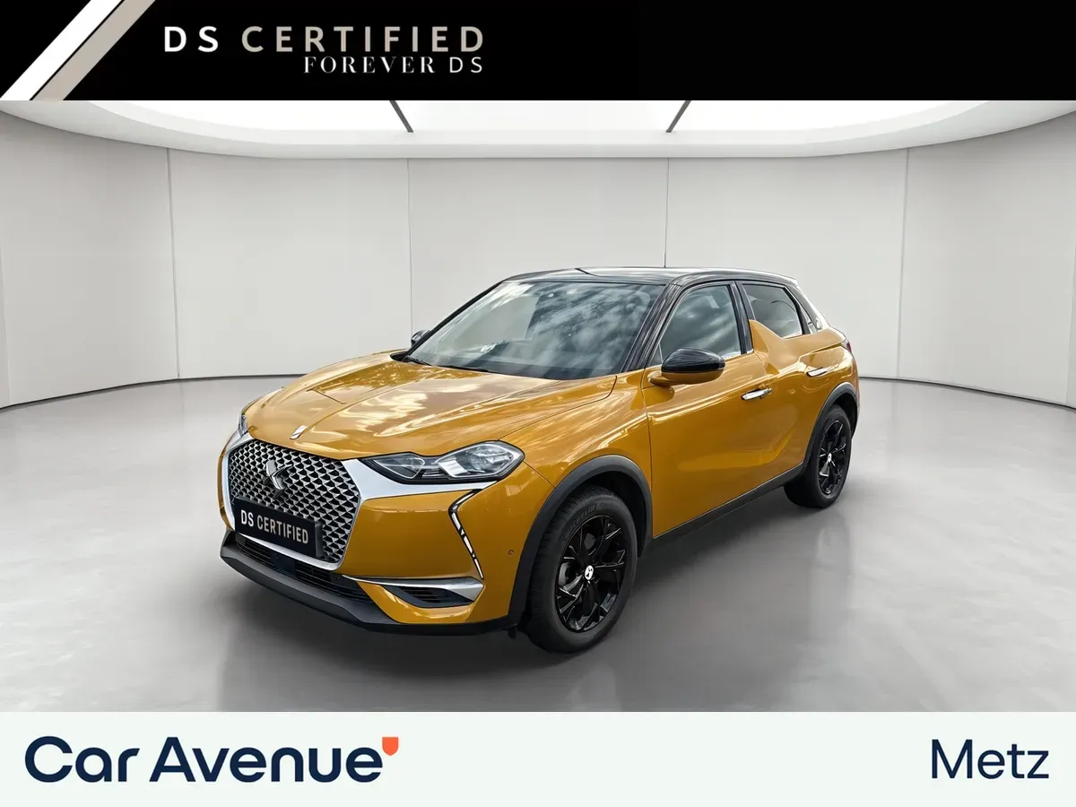 DS Automobiles DS 3 jaune d'occasion