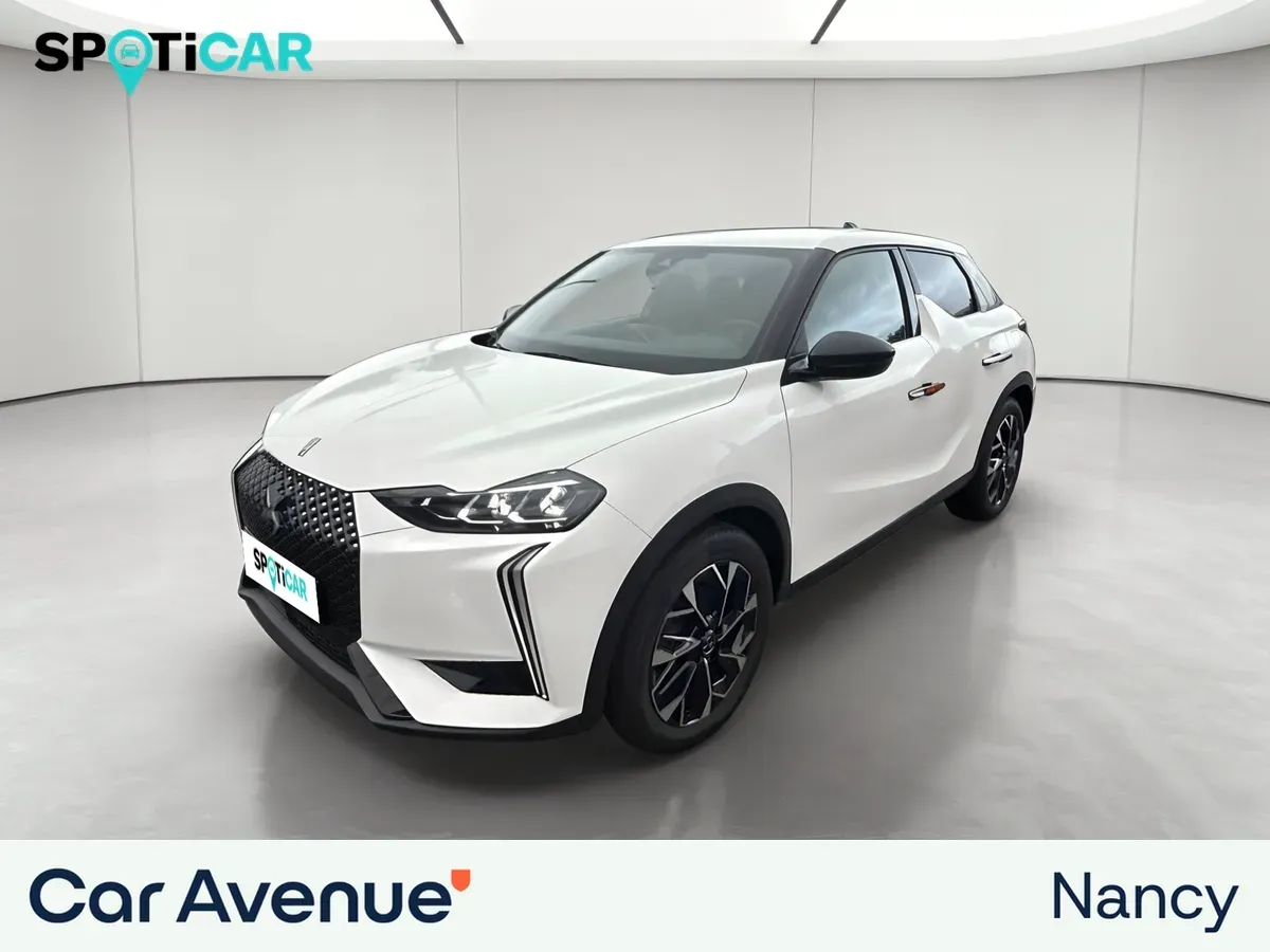 DS Automobiles DS 3 blanc banquise d'occasion