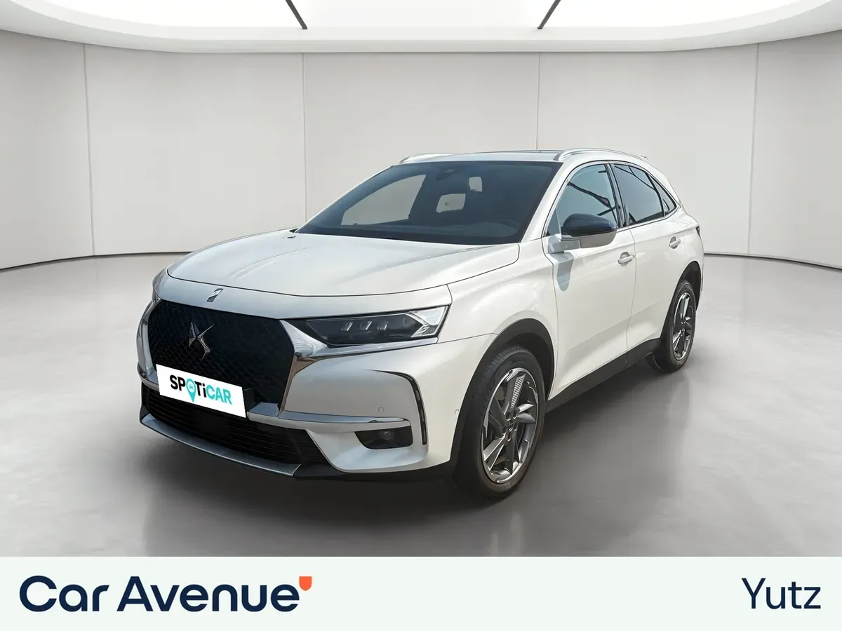 DS Automobiles DS7 CROSSBACK blanc nacre d'occasion