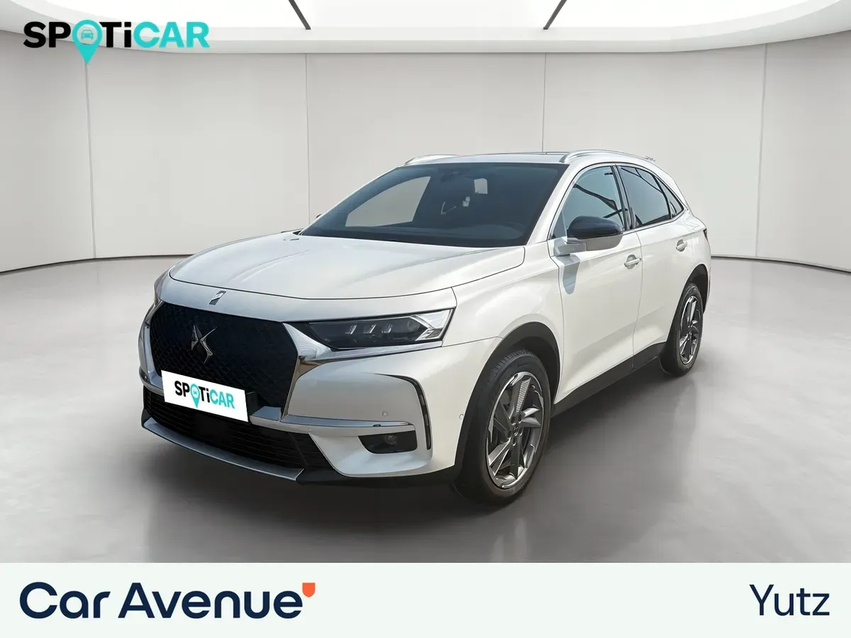 DS Automobiles DS7 CROSSBACK blanc nacre d'occasion