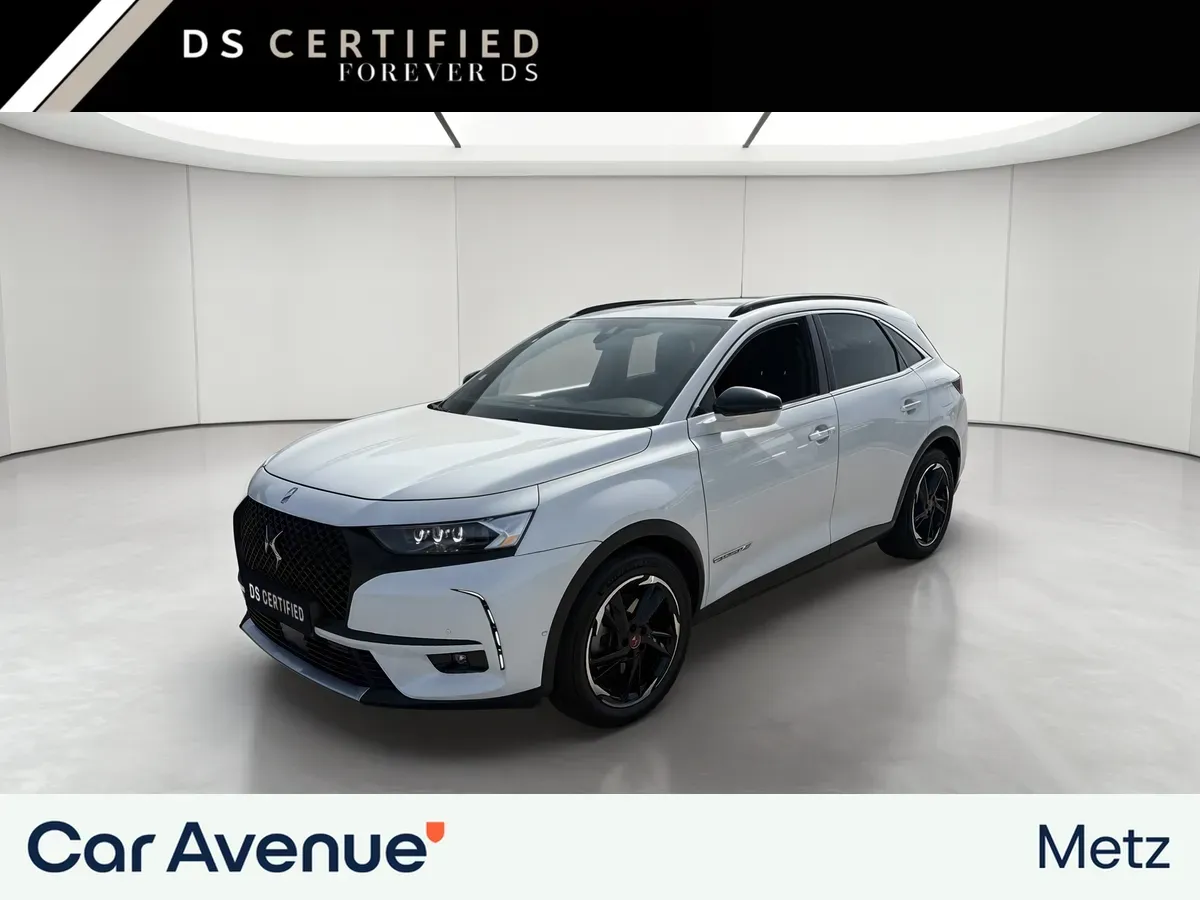 DS Automobiles DS7 CROSSBACK blanc banquise d'occasion