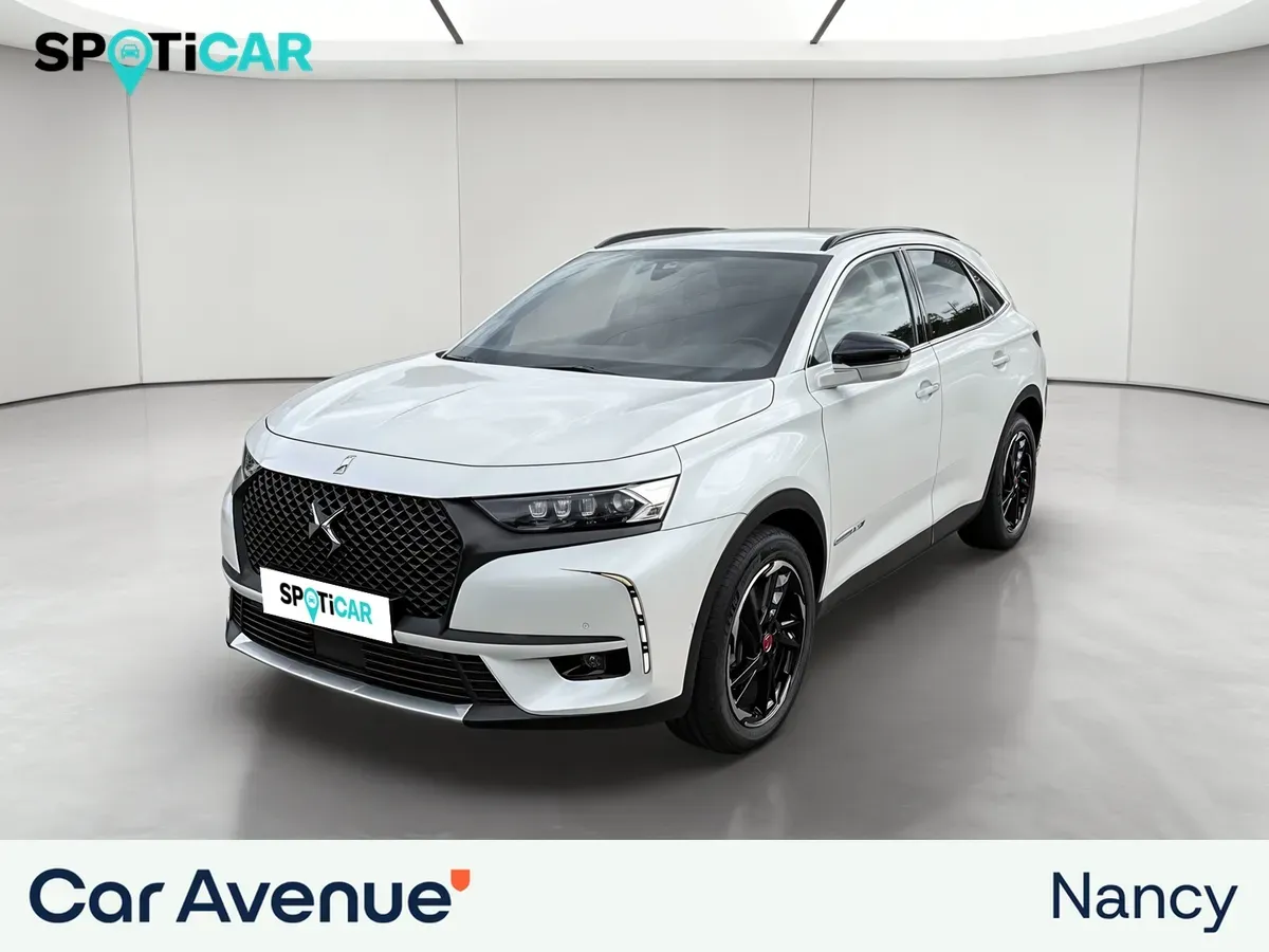 DS Automobiles DS7 CROSSBACK blanc d'occasion