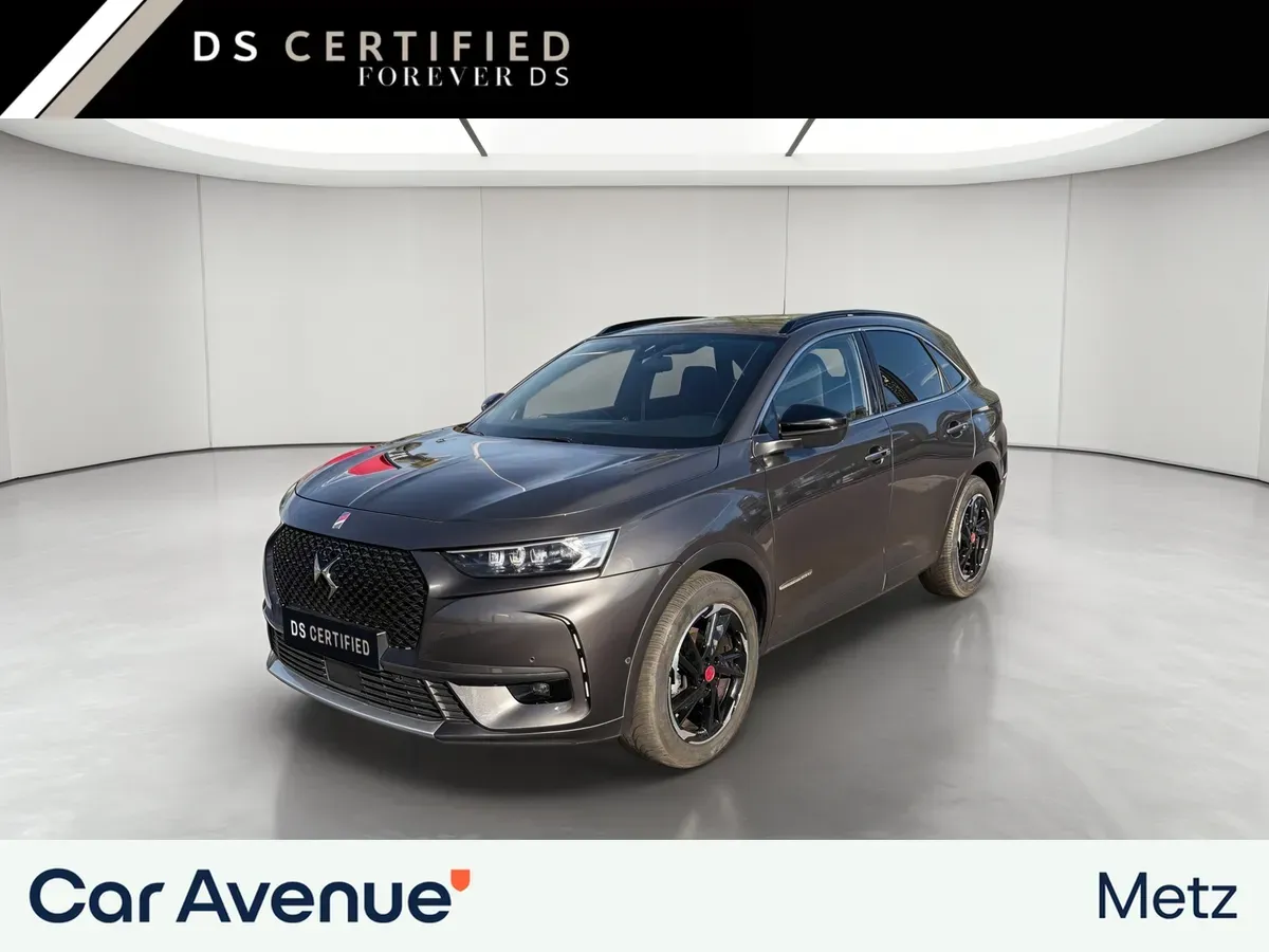 DS Automobiles DS7 CROSSBACK gris platinium (m) d'occasion