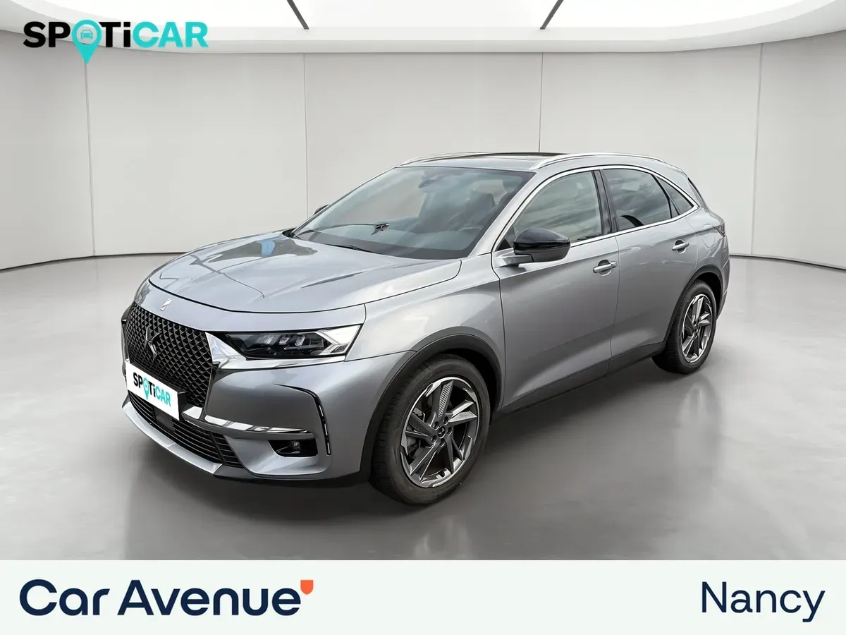 DS Automobiles DS7 CROSSBACK gris d'occasion